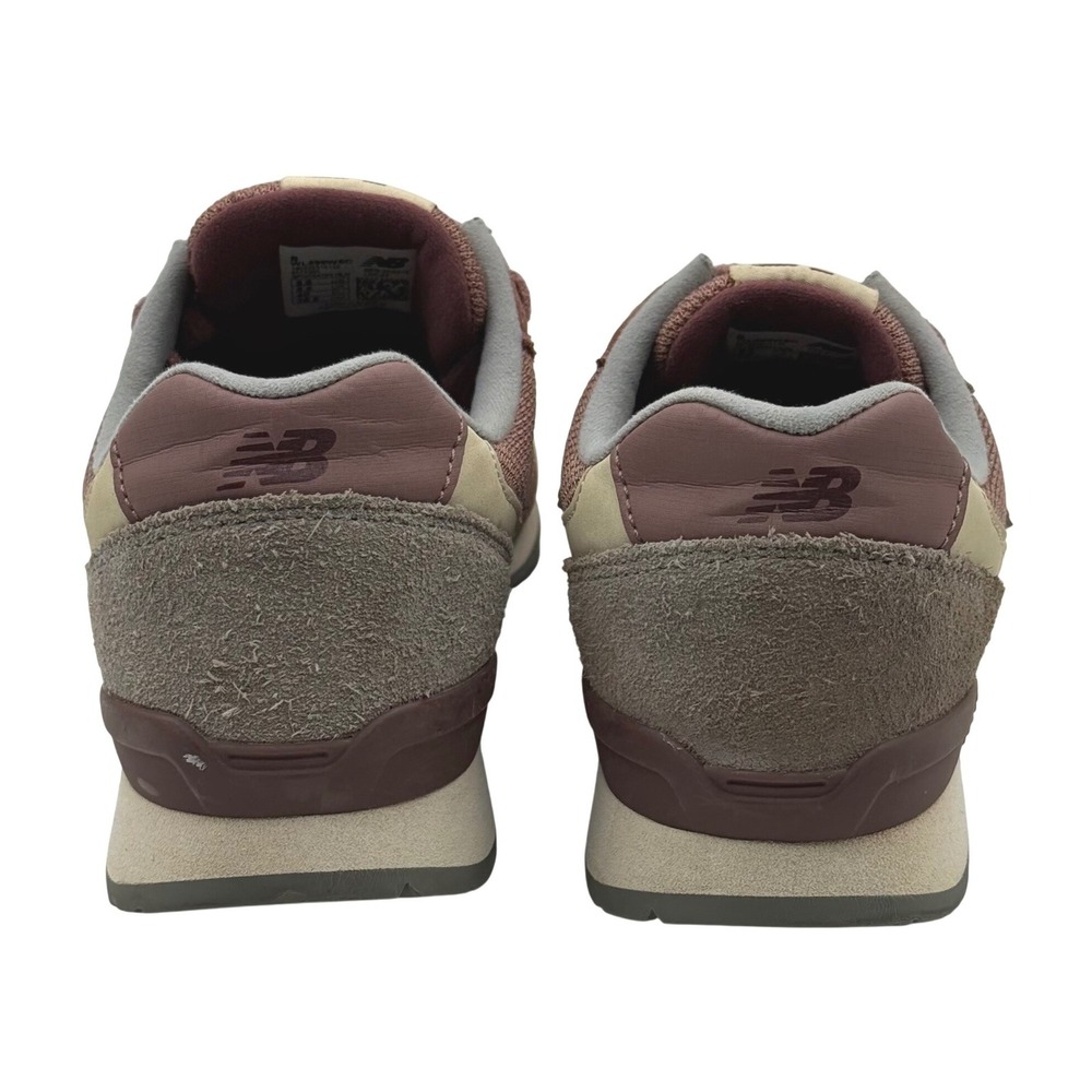 New Balance 696 Womens Burgundy Mauve Suede Mesh Sneakers WL696WSC Size 8.5 - Picture 5 of 8